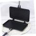 MAGICLULU 2pcs Sandwich Pan Cooking Steak Pan Sandwich Toaster Frying Pan Divided Breakfast Pan Breakfast Sandwich Maker Square Flat Cooking Pan Mini Candy Pans Aluminum Pancake Pan Portable 35.5X24X3CMx2pcs Blackx2pcs - Buy Online on GoSupps.com