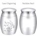 CREATCABIN Mini Cremation Urn Keepsake Kit - Hero Angel Metal Sharing Urn for Human and Pets - 1.6x1.2 Inch Silver - Angel & Fairy Design - Buy Online on GoSupps.com
