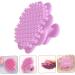 FRCOLOR Cleaning Brush Make-Up Remover Face Washer Manual Face Brush Face Sponge Tool Silicone Scrubber Skin Care Brush Face Sink Massager 5.20X5.20X3.00CM - Buy Online on GoSupps.com
