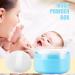 Bo te de rangement pour talc pour | Houppette poudre corporelle et r cipient pour le bain et les voyages id al pour les femmes et les b b s - Buy Online on GoSupps.com