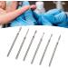 6PCS Tungsten Steel Cuticle Remover Bit Set for Fast Gel Removal Multi Functional Rotate Freely Suitable for Manicure Pedicure - Buy Online on GoSupps.com