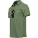 ZITY Men's Short Sleeve Polo Shirt Set - Khaki/Grey/Green - X-Large - Buy Online on GoSupps.com