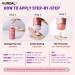 KUNDAL Protein Bonding Set - Violet Muguet | Shampoo 500ml Treatment 250ml No Wash Treatment 50ml | International Shipping Available - Buy Online on GoSupps.com