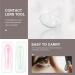10-Pack Tweezers with Suction Cup - Glasses Holder & Contact Lens Remover | AB Medical Plastic Travel Case for Colored Lenses - Buy Online on GoSupps.com