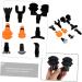 FRCOLOR 1 Set 9-Piece Massage Head with Fascia Attachments - Deep Tissue Replacement Heads for Muscle Massager Devices | Fitness Dashboard Accessory - Buy Online on GoSupps.com