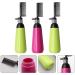 Lurrose 3pcs 130ml Hair Dye Bottle Root Comb Applicator Bottle Hair Coloring Dyeing Dispensing Bottle Container for Home Shop Scalp Treatment Perming Tools (Random Color) - Buy Online on GoSupps.com