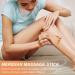 2-Pack Wooden Massage Roller - Foot & Body Fascia Rod with Handle for Back Legs Neck & Shoulders - Buy Online on GoSupps.com