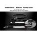 Hands Free Dog Leash Retractable Dog Leash Running with Dual Bungees for Medium and Large Dogs Adjustable Waist Belt Reflective Stitching Leash for Running Walking Hiking Jogging Biking (Orange) - Buy Online on GoSupps.com