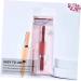 Housoutil Double-Headed Eyebrow Brush Set for Women - 2 Sets Red Eyebrow Makeup Tool - Buy Online on GoSupps.com