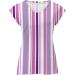Short Sleeve T Shirts Clothing Woman T-Shirt Casual Black Clothing Top Women's Floral Pattern for Women Crop Tops Shirt Shirts Top Women's Summer Tank Top 2-purple S - Buy Online on GoSupps.com