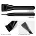 Premium Flat Foundation Brush & Face Mask Spatula - Korean Makeup Tool for Liquid Foundation & Cream Blending (Black - Buy Online on GoSupps.com
