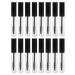 FOYTOKI 16pcs Mascara Tube Eyeliner Tubes Empty Mascara Bottle Lash Wand Containers Lip Balm Tube Plastic