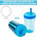 Buy 3ST Replacement Straws with Bite Valve for ZAK 15oz Cup - BPA-Free Kids' Drinking Accessories with Reusable Brush - Buy Online on GoSupps.com