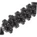 Muscle Massage Roller Hand & Leg Stick Fascia Massage Device for Neck & Body - 43x3cm Black - Buy Online on GoSupps.com