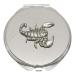 Scorpio The Scorpion Compact Mirror Handbag Gift With Free Engraving 313