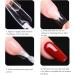550 Tablets Long Clear Nails Ultra Thin Clear Stiletto Fake Nails Set Long Full Cover Almond Shaped with Rhinestones Designs for Wedding Dating Party Acrylic Nail Tips Kit - Buy Online on GoSupps.com