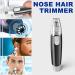 Best Ear and Nose Hair Trimmer - Painless Facial & Eyebrow Hair Removal for Men & Women - Battery Operated Easy Cleansing Black - Buy Online on GoSupps.com