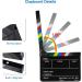 ANTEEKE 10x12inch Acrylic Movie Clapper Board Set - Film Clapboard for Decoration and Props - Buy Online on GoSupps.com