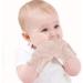 Soft Cotton Newborn Baby Mittens - Adjustable No Scratch Gloves for Infants 0-5 Months - Pink - Buy Online on GoSupps.com