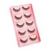 UAMOU Mink Eyelashes 10/50/100 Boxes Wispy 3D Mink Lashes Makeup Natural Long Volume False Eyelashes Bulk Faux Cils Custom Cheerfully (Color : 5 Pairs X05CS Size : 50 Boxes)