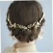 Housoutil Wedding Hair Accessories for Women Comb for Bridal Pearl Hair Comb Headwear for Women Gold Hair Tiaras for Women Hair Accessory for Girls Leaves European Style Bride - Buy Online on GoSupps.com