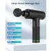 Uplayteck Massage Gun - 30 Speeds 8 Heads Ultra Quiet LED Display - Best Deep Tissue Muscle Massager for Neck Back & Shoulders - International Shipping Available - Buy Online on GoSupps.com