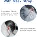 Festful Mask Extender 5 PCS - Adjustable Strap for Masks - Ideal for School and Work - Black - Buy Online on GoSupps.com