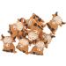 COHEALI Highland Animal Silicone Beads Toy - 40pcs Light Brown (2.8x2.7cm) Baby Cute Design - Buy Online on GoSupps.com