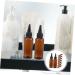 Flacons Applicateurs Presser pour Teinture Capillaire 10 Pi ces 50 Ml Plastique Pet Souple Marron Bouchon Noir Pr cision Usage Professionnel Cheveux - Buy Online on GoSupps.com