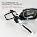 Catorlen Bike Goggles Rearview Mirror - 360 Adjustable Lightweight Bicycle Helmet Mirror - Cycling Eyeglass Accessory (1 Piece) - Buy Online on GoSupps.com