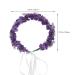 Frcolor Lavender Headband for Girls - Light Blue Floral Wreath & Wedding Garland - Violet Flower Hair Accessory - Buy Online on GoSupps.com