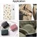 Invisible Magnetic Snap for Thin Fabrics - Silver PVC Square - Sew-in Magnets - Buy Online on GoSupps.com