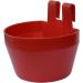 Supa Poultry Cage Cups / Galley Cups / Aviary Cups Pack of 12 Suitable For Both Food Grit Or Water Includes Integral Hook So The Cups Can Be Hung From The Cage Mesh Made In The UK Single - Buy Online on GoSupps.com