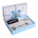 Supergiant Stainless Steel Face Roller and Gua Sha Set for Fine Lines and Wrinkles | Skin Care Tools with Travel Pouch - Silver - Buy Online on GoSupps.com