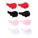Beaupretty 4 Pairs hairpin angel wings for women halloween cosplay headwear halloween wing hair clip holiday party hair clips cartoon hair clips cute ear hair pins optional photo girl Plush