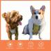 Waterproof Pet Dog Belly Vest Jacket - Grey Grid Medium | Lightweight & Breathable Cover for Rain, Snow, and Mud - Buy Online on GoSupps.com