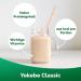 YOKEBE Classic Diethake - Gluten-Free Vegetarian Weight Loss Meal | 6x500g (12 Portions) - High-Quality Protein - Buy Online on GoSupps.com