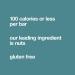 KIND Bar Minis Variety Pack - Dark Chocolate Nuts & Sea Salt/Caramel Almond & Sea Salt | 80 Count, 100 Calories, Gluten-Free | 56oz (Pack of 1) - Buy Online on GoSupps.com