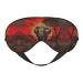 SSIMOO Elephant Sunset Print Ultra-Soft Light-Blocking Eye Mask for Optimal Comfort and Restful Sleep Black
