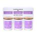 Aroma candle lavender - fragrance coccy seed 3x100g - aromatherapy with natural lavender oil - fragrance candle for home - beautiful intensive fragrance - candles for room fragrance - idea for birthday - Christmas