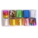 Warm Girl Nail Art Film Gel Set - Starry Foil Stickers DIY Manicure Art - 8ml 10 Pieces | International Shipping - Buy Online on GoSupps.com