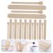 Minkissy 300 Pcs Waxed Wooden Sticks Set | Nose Hair Removal Rods | Professional Wax Tools & Depilatory Applicators for Makeup - Buy Online on GoSupps.com