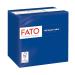 Fato disposable paper napkind ideal for aperitifs and cocktails pack with 100 napkins size 24x24 4-folded 2-layer color midnight blue 100% pure cellulose paper FSC night blue