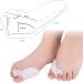 Misumi Silicone Gel Toe Spreader - Hallux Valgus & Pain Relief - 2-Piece Foot Care (Pink S & L) - International Shipping Available - Buy Online on GoSupps.com