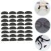 Marmerdo 18 Pairs Self-Adhesive Silicone Nose Pads for Glasses - Comfortable & Durable Black Pads for Sunglasses - 1.9x0.8x0.1cm - Buy Online on GoSupps.com