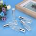 Qukaim Empty Perfume Container Glass Empty Perfume Spray Bottle 5ml Refillable Travel Portable Perfume Atomizer with 6ml Silver Head - Buy Online on GoSupps.com