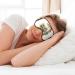 SSIMOO Antique Greek Soft Sleep Eye Mask with Roman Olive Branch - Breathable Travel Eye Patch for Women | Perfect Relaxation Gift - Buy Online on GoSupps.com