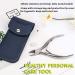 BEZOX Portable Nail Clipper - Surgical Stainless Steel Toenail Clippers for Thick Nails - Buy Online on GoSupps.com