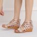 XTZYGLFD Women's Boho Sandals with V-Belt | Comfortable Open Toe Roman Shoes | Summer Footwear in Pink (6-6.5 UK) - Shop Now! - Buy Online on GoSupps.com