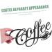 STOBAZA Coffee Metal Pendant Iron Wall Hanging Pendants Wall-mounted Pendant Wall Ornament Coffee Pendant Coffee Hanging Decor Iron Art Craft Pendant Indoor Hanging Decor - Buy Online on GoSupps.com